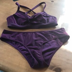 Athleta two piece swimsuit small